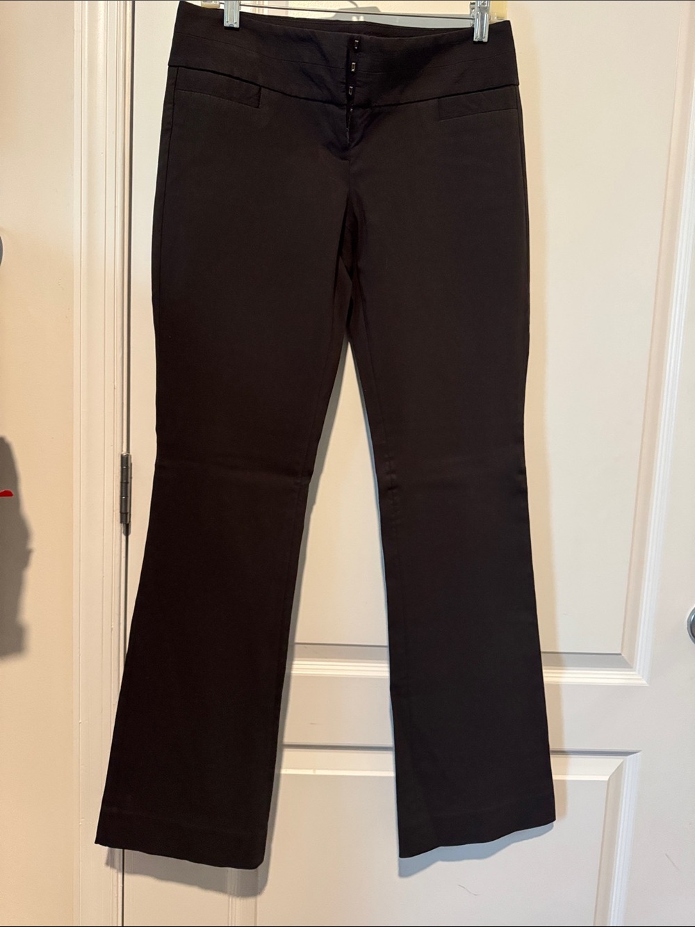 🍁Brown, The Limited Exact Stretch Bootcut Pants, dark chocolate, size 4